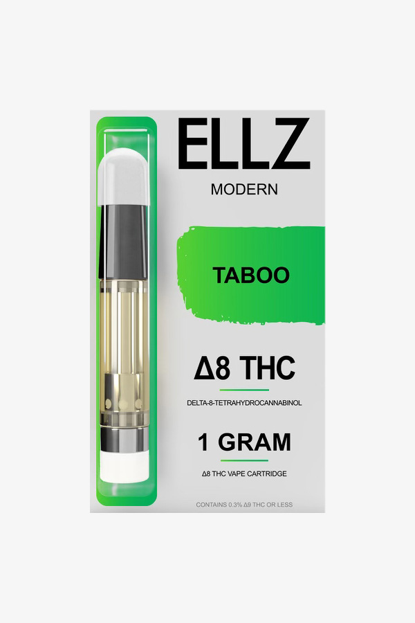 ELLZ Delta 8 THC Vape Cartridge Taboo 1g