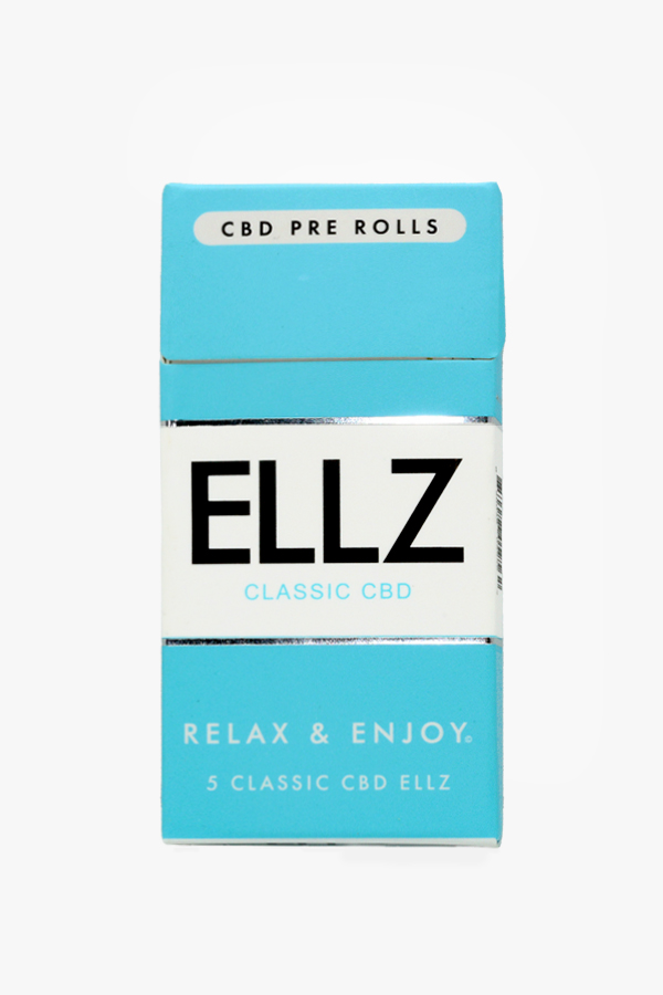 ELLZ Hemp Cigarettes Pre Rolls 5 Pack